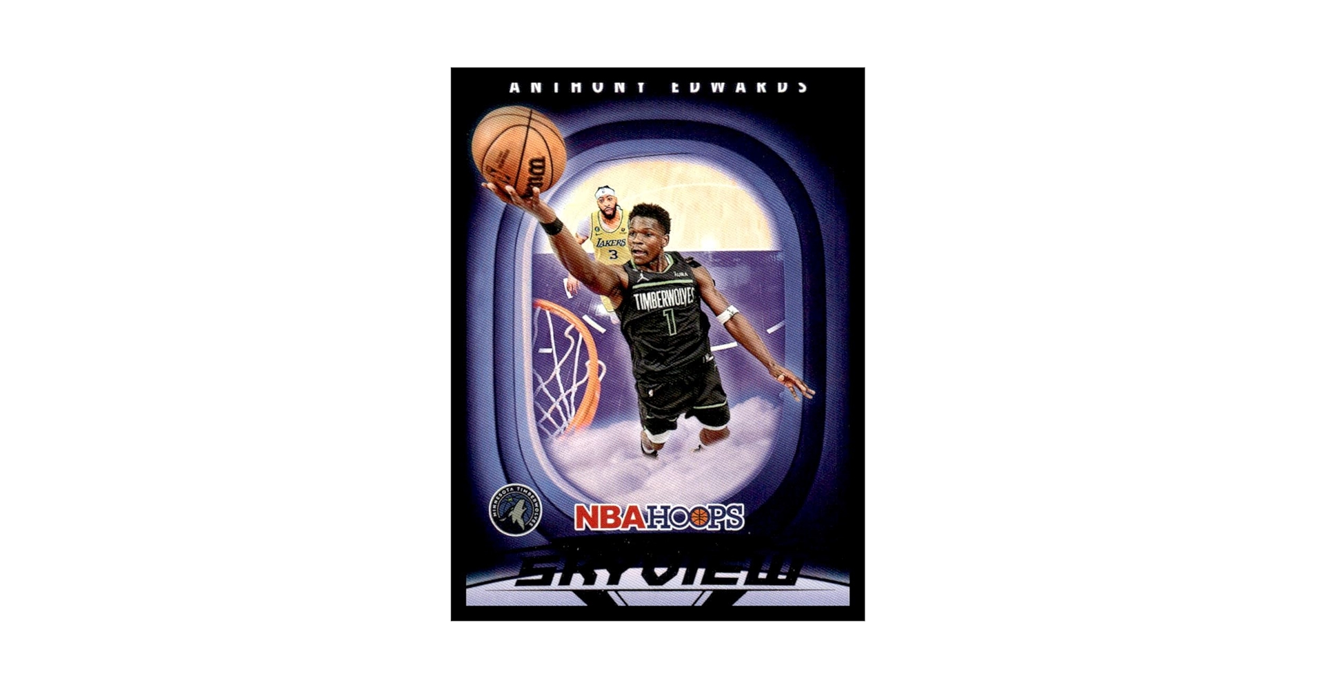 Amazon.com: 2023-24 NBA Hoops Skyview #9 Anthony Edwards
